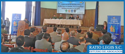 Primer Encuentro Nacional entre el Ministerio de Gobierno, Policía Boliviana y Empresas de Seguridad