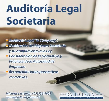 Auditoría Legal Societaria