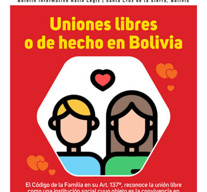 (Español) Uniones Libres o de hecho en Bolivia