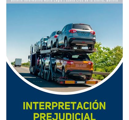(Español) Interpretación Prejudiacial