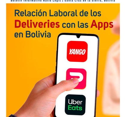 ¡Relación Laboral de los Deliveries con las Apps en Bolivia!