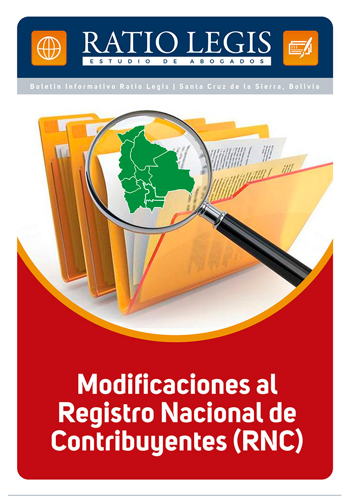 Modificaciones al Registro Nacional de Contribuyentes (RNC)