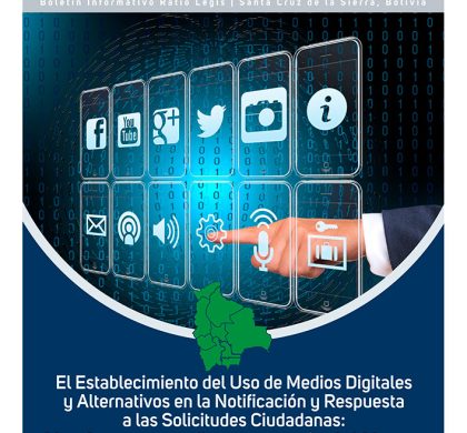 (Español) El Establecimiento del Uso de Medios Digitales y Alternativos en la Notificación y Respuesta a las Solicitudes Ciudadanas
