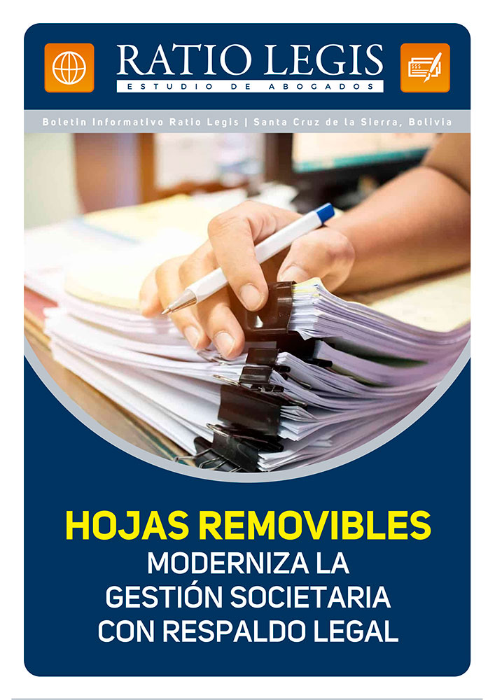 (Español) Hojas removibles: moderniza la gestión societaria con respaldo legal.