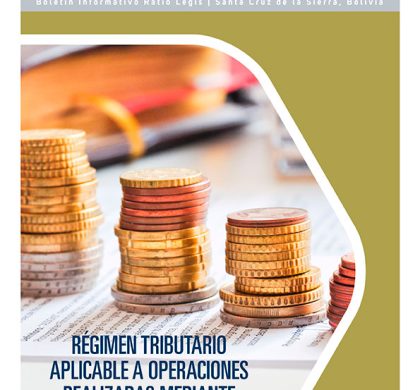 Régimen tributario aplicable a operaciones realizadas mediante comisionistas o consignatarios