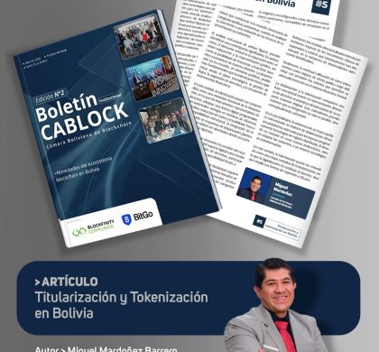 Titularización y tokenización en Bolivia