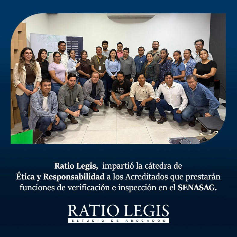 Ratio Legis impartió la cátedra de Etica y Responsabilidad a los Acreditados que presentarán funciones de verificación e inspección en el SENASAG