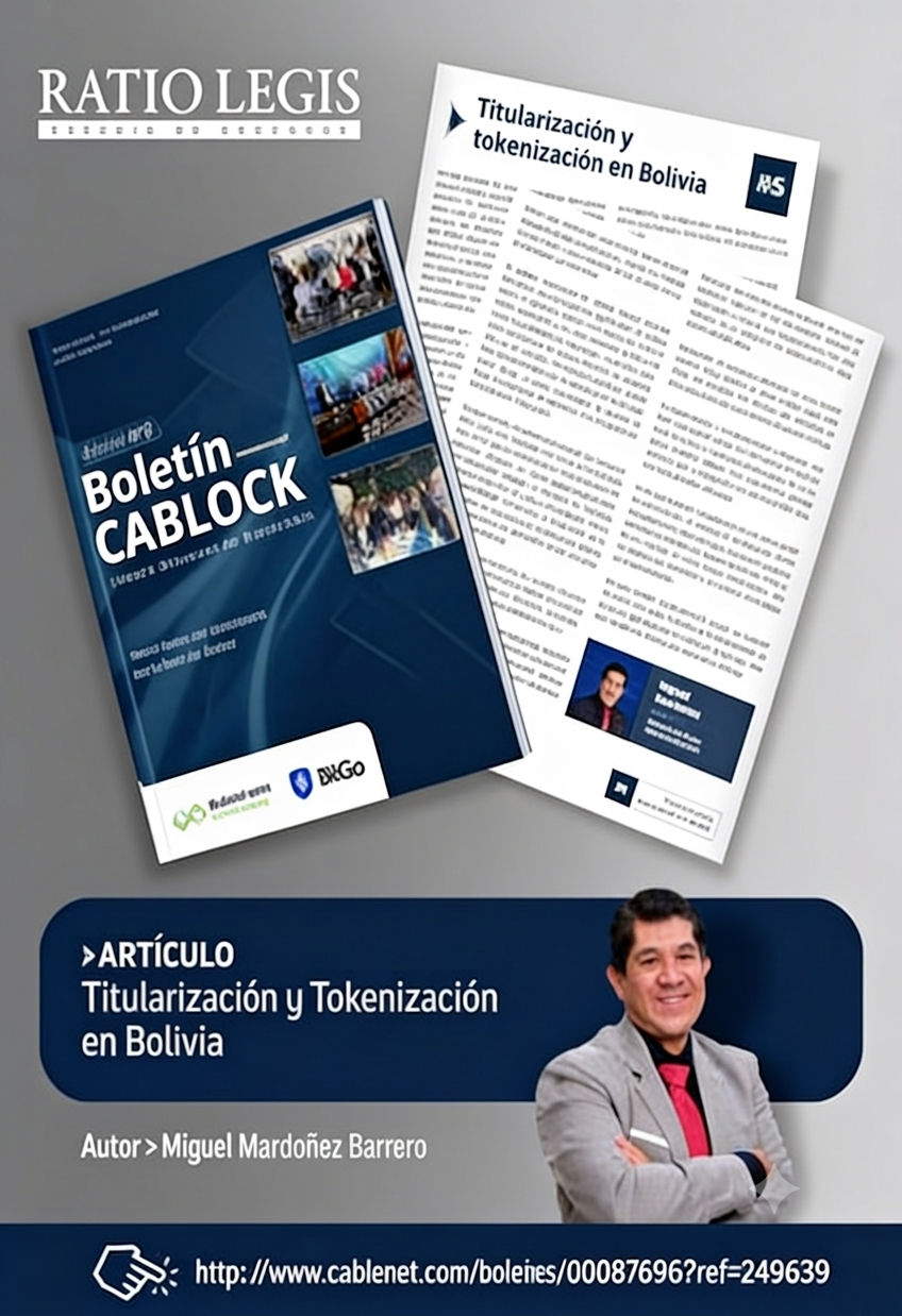 (Español) Titularización y tokenización publicado por la Cámara Boliviana de Blockchain