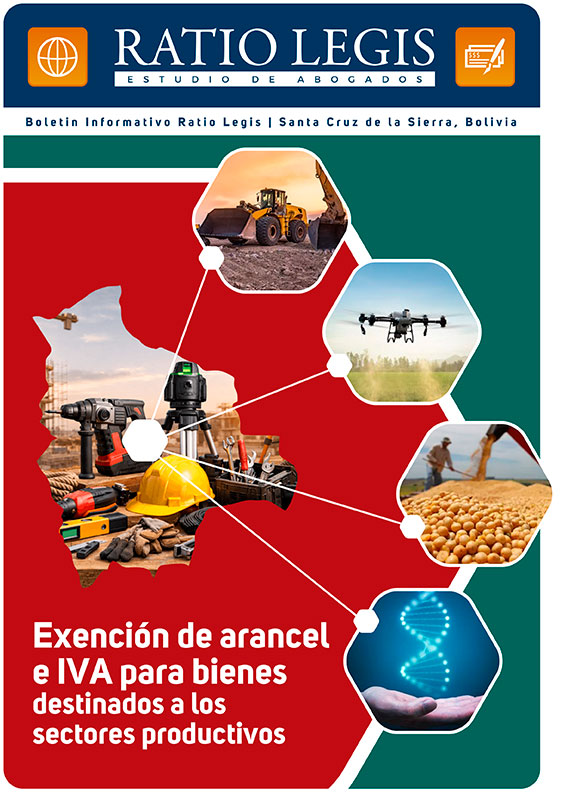 Exención de arancel e IVA para bienes destinados a los sectores productivos