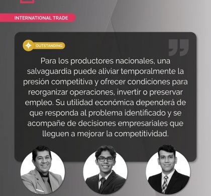 Ratio Legis, patrocina al sector azucarero de Bolivia respecto a la salvaguarda al arancel que se pretende imponer a las empresas Bolivianas.
